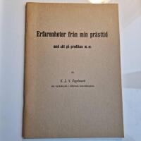 Erfarenheter fr&aring;n min pr&auml;sttid
