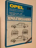 OPEL REKORD D & E, diesel 1972-1984 Reparationshandbok 236
