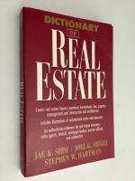 Dictionary of Real Estate