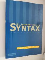 An introduction to syntax