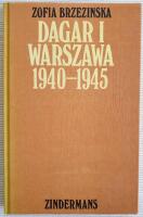 Dagar i Warszawa 1940-1945 : minnen fr&aring;n tiden i gettot och utanf&ouml;r murarna