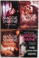 Maggie Shayne x 4: Nattens barn, N&auml;r dagen randas, Blodslinjen & Fr&aring;n andra sidan graven