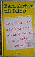 Barn skriver till Palme