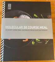 Molecular 50 course meal - an avant-garde menu inspired by molecular gastronomy