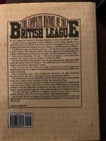 The complete historiografi the british league