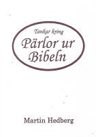 Tankar kring p&auml;rlor ur Bibeln