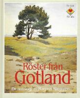 R&ouml;ster fr&aring;n Gotland : antologi