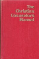 The Christian Counelor's Manual 
