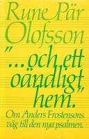 "--- och ett o&auml;ndligt hem"