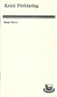 Kristi F&ouml;rklaring