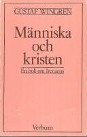 M&auml;nniska och kristen : En bok om Irenaeus