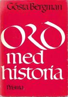 Ord med historia