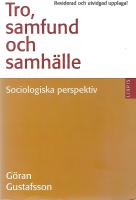 Tro, samfund och samh&auml;lle