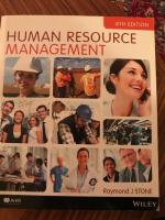 Human Resource Management, 8th Edition