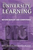 The university of learning - [beyond quality and competence]