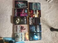 Bokpaket, 5 st kriminalare: Blodlokan, MemoRandom mfl