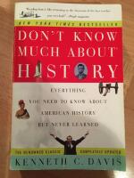 Don't know much about history