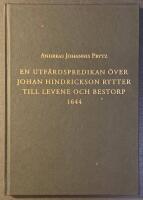 En utfärdspredikan över Johan Hindrickson Rytter till Levene och Bestorp 1644