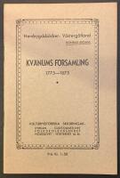 Kvänums församing 1775-1875