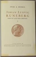 Johan Ludvig Runeberg Hans liv och hans diktning del I och II
