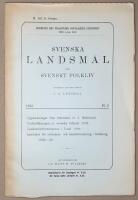 Svenska landsm&aring;l ock svenskt folkliv 1923 H.5
