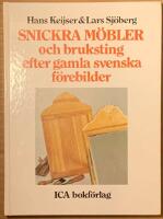 Snickra m&ouml;bler och bruksting efter gamla svenska modeller