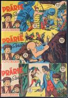Prärieserier #43, 44 och 45 1958