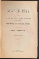 Nordisk revy f&ouml;r politik och sociala &auml;mnen, litteratur och konst, Fj&auml;rde &aring;rg&aring;ngen