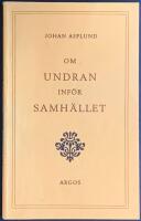 Om undran inf&ouml;r samh&auml;llet