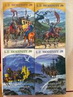 S&auml;rlands Historia 4 b&ouml;cker. Tornen i Solnedg&aring;ngen, del 1: Stormmagiker, del 2:Slaget om S&auml;rland. Ordningens magi 1: L&auml;rlingstid, Ordningens magi 2: M&auml;starprov. Serie ej komplett.