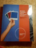 Abnormal Psychology and Life: A Dimensional Approach 