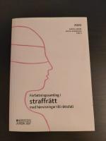 F&ouml;rfattningssamling i straffr&auml;tt : 2020