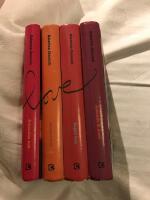 4 titlar : Amandas bok, Jonnas bok, Sagas bok, Amanda & Axel