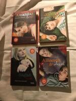 4 titlar : Amandas bok, Jonnas bok, Sagas bok, Amanda & Axel