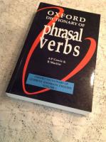 OXFORD dictionary of phrasal verbs