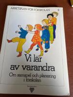 Arbetsplan f&ouml;r f&ouml;rskolan del 2