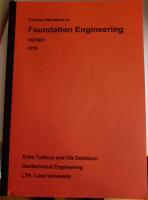 Foundation Engineering, VGTN01 2019