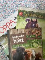 Bokpaket. Hoppa med Penny, P&aring; vingliga ben & Bel&ouml;na din h&auml;st.