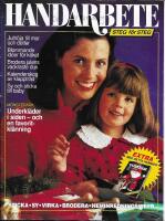 Handarbete steg f&ouml;r steg nr 11 november 1990