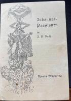 Texth&auml;fte Johannes-Passionen Uppsala Domkyrka