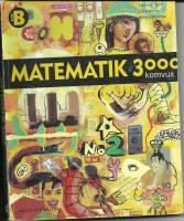 Matematik 3000 : matematik tretusen : komvux. Kurs B
