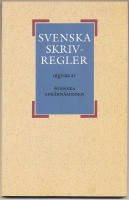 Svenska skrivregler