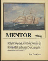 Mentor ohoj / Barkskeppet med hemort i G&ouml;teborg, Moll&ouml;sund, R&aring;&aring; 1876-1917