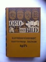 Ord och bild 1924