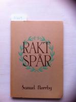 Rakt sp&aring;r