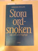 Stora ordsnoken : om ord och begrepp