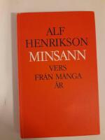 Minsann : vers fr&aring;n m&aring;nga &aring;r