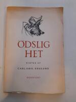 &Ouml;dslighet. Dikter.