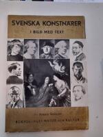 Svenska konstn&auml;rer i bild med text