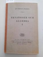 Ekvationer och algebra I